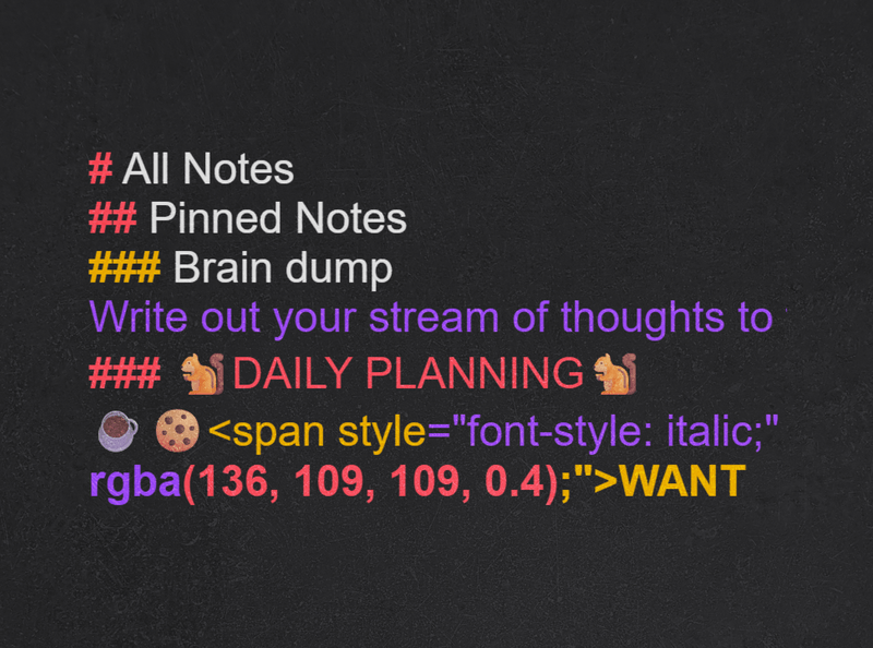 Exporting diary entries